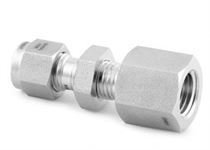 Ferrule Female Bulkhead Connector Fitting Supplier in India Ferrule Female Bulkhead Connector Fitting Supplier in India